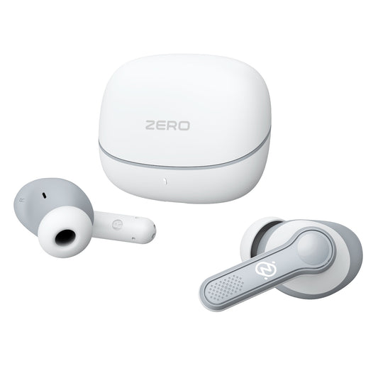 Zero Buds X1 Bass Boosted Earbuds - White
