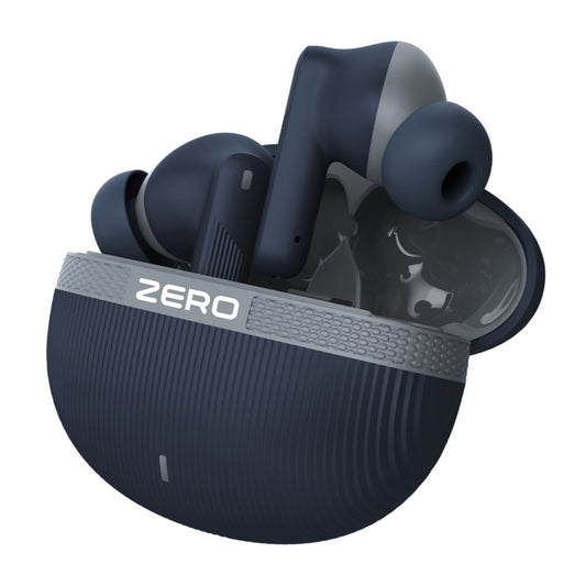 Zero Buds X2 Bass Boosted Earbuds - Navy Blue