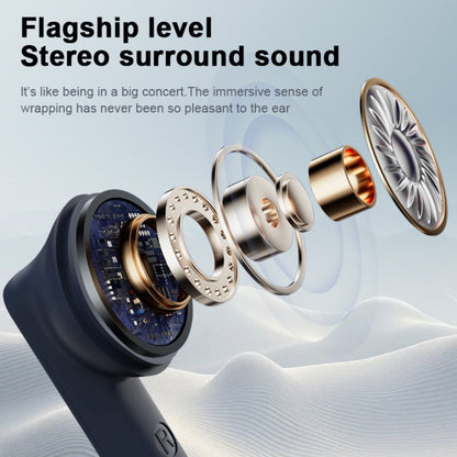 Zero Buds X2 Bass Boosted Earbuds - Navy Blue