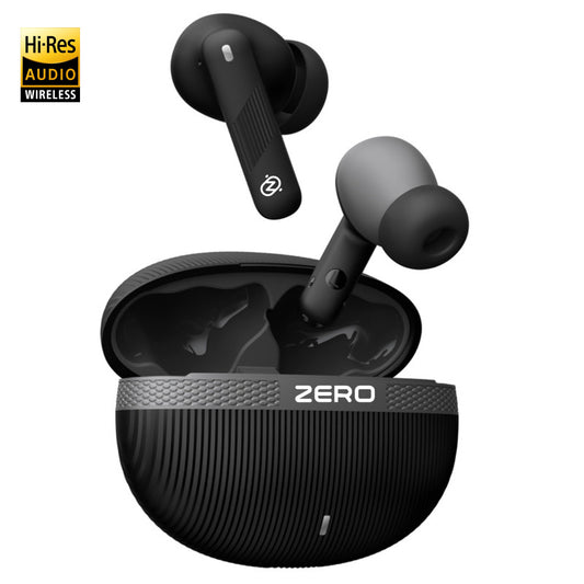 Zero Buds X2 Bass Boosted Earbuds - Black